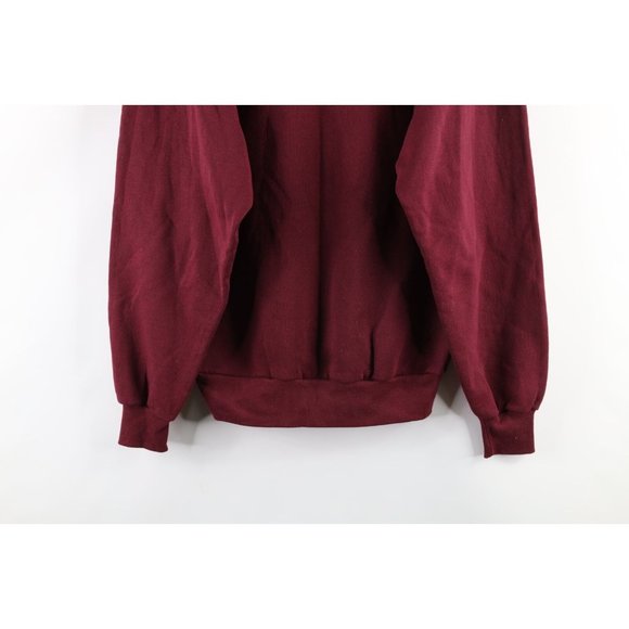 Vintage 90s Womens Size Medium Quilt Patchwork Noahs Ark Animal Sweatshirt USA - Picture 7 of 7